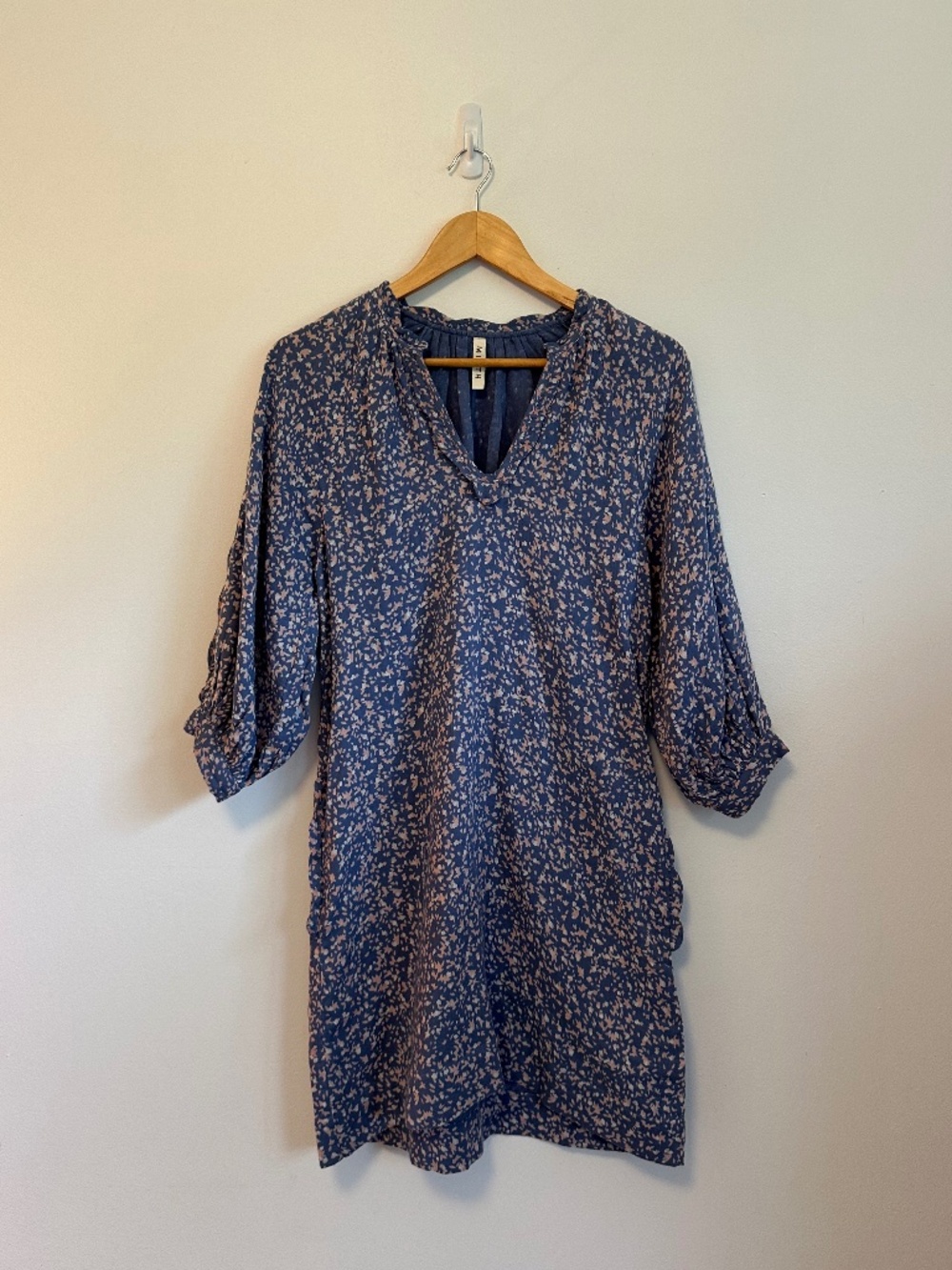 Mirth Palm Springs Mini Dress in Blue Floral | Size XS